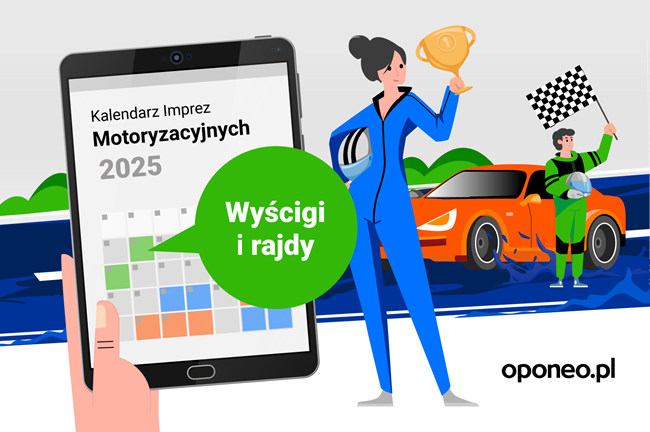 grafika rajdów i wyścigów