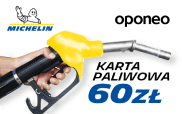 Kup opony Michelin i otrzymaj kartę paliwową o wartości 60 zł