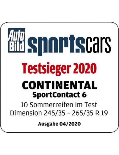 Continental SportContact 6 285/45 R21 113 Y XL, FR, AO3