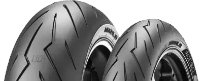 Zbliżenie bieżnika Pirelli Diablo Rosso III 120/70ZR17 (58 W) Przód TL M/C D