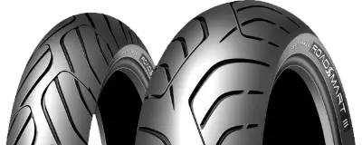 Zbliżenie bieżnika Dunlop Sportmax RoadSmart III 120/70ZR17 (58 W) Przód TL