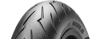 Zbliżenie bieżnika Pirelli Diablo Rosso Scooter 120/70R17 58 H Przód TL M/C