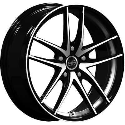 Infiny TOXIC Black Polished 7,00x16 4x100,00 ET40,00