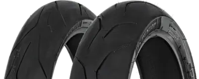 Zbliżenie bieżnika Dunlop SportSmart TT 120/70ZR17 (58 W) Przód TL