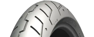 Zbliżenie bieżnika Michelin Scorcher 21 120/70R17 58 V Przód TL M/C