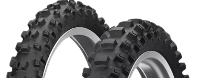 Zbliżenie bieżnika Dunlop Geomax MX33 60/100-12 36 J Przód TT NHS