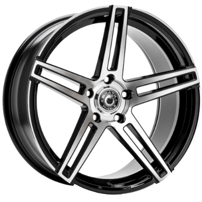 WRATH WHEELS WF-1 Black Polished 8,00x18 5x120,00 ET35,00