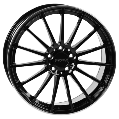 MONACO WHEELS MC1 Black Polished Lip 8,50x20 5x112,00 ET35,00