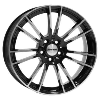 MONACO WHEELS MC8 Black Polished 8,00x18 5x112,00 ET30,00
