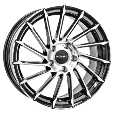 MONACO WHEELS Turbine Black Polished 8,50x19 5x112,00 ET35,00