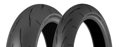 Zbliżenie bieżnika Bridgestone Battlax Racing Street RS11 120/70ZR17 (58 W) Przód TL