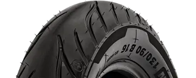 Zbliżenie bieżnika Michelin Commander III Cruiser 130/90B16 73 H Przód TL/TT M/C RF