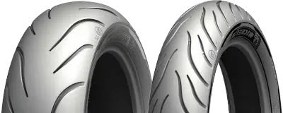 Zbliżenie bieżnika Michelin Commander III Touring MT90B16 72 H Przód M/C