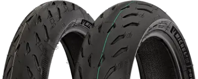 Zbliżenie bieżnika Michelin Power 5 160/60ZR17 (69 W) Tył TL M/C