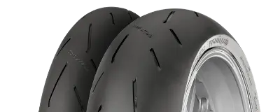 Zbliżenie bieżnika Continental ContiRaceAttack 2 180/60ZR17 58 W Tył TL M/C