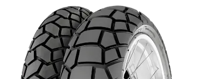 Zbliżenie bieżnika Continental TKC 70 Rocks 130/80R17 65 S Tył TL M/C M+S