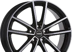 Borbet W black polished 8,00x20