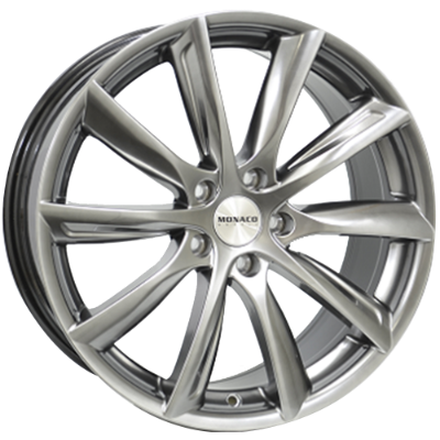 MONACO WHEELS Grand Prix 6 Hyper Silver 8,00x18 5x114,30 ET38,00