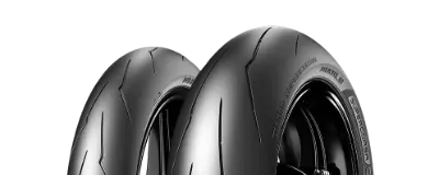 Zbliżenie bieżnika Pirelli Diablo Supercorsa SC V3 110/70ZR17 54 W Przód TL M/C SC1