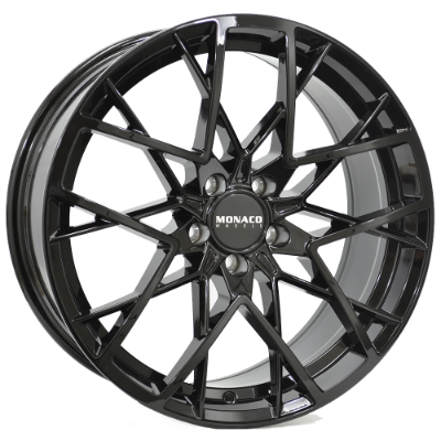 MONACO WHEELS Grand Prix 9 Gloss Black 8,50x19 5x114,30 ET40,00