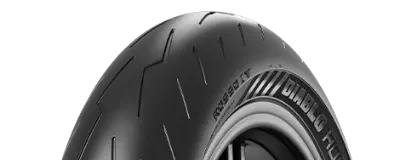 Zbliżenie bieżnika Pirelli Diablo Rosso IV 110/70ZR17 54 W Przód TL M/C