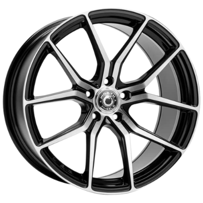 WRATH WHEELS WF-7 Black Polished 8,00x18 5x112,00 ET40,00