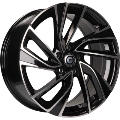 Carbonado Monaco Black Polished 7,50x17 5x112,00 ET42,00