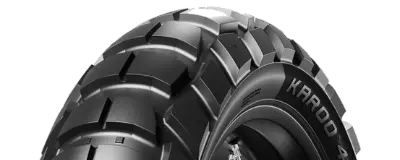 Zbliżenie bieżnika Metzeler Karoo 4 150/70R18 70 T Tył TL M/C M+S
