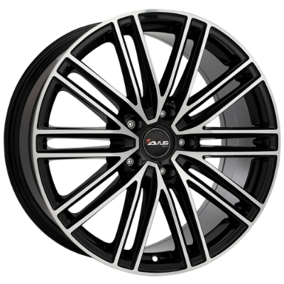 AVUS Racing AC-M08 - Black Polished 10,00x20 5x112,00 ET19,00
