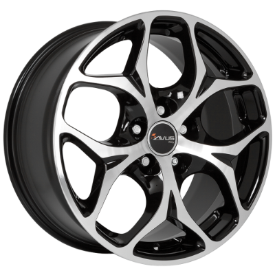 AVUS Racing AC-MB2 - Black Polished 8,50x18 5x130,00 ET58,00