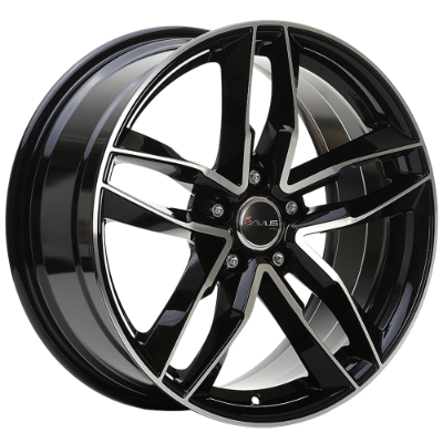 AVUS Racing AF16 - Black Polished 7,50x17 5x112,00 ET29,00