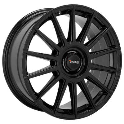 AVUS Racing AC-M09 - Black 8,00x18 5x112,00 / 5x120,00 ET35,00