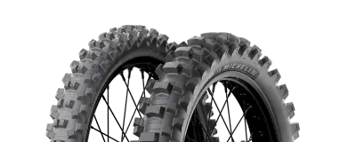 Zbliżenie bieżnika Michelin Starcross 6 110/100-18 64 M Tył TT NHS Medium Soft