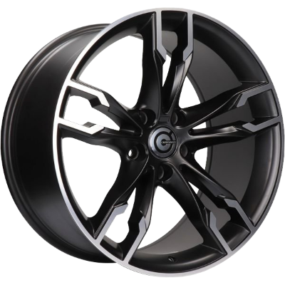 Carbonado Inferno Matt Black Polished 8,50x18 5x112,00 ET30,00