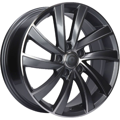 Carbonado Prague Anthracite Polished 6,50x16 5x112,00 ET43,00