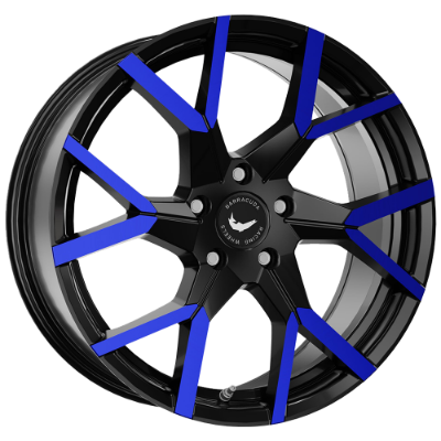Barracuda TZUNAMEE EVO Gloss Black Blue 8,50x19 5x112,00 ET38,00