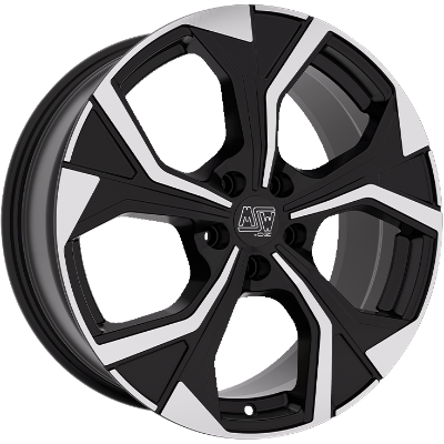 MSW 43 Black Polished 7,50x18 5x112,00 ET42,00