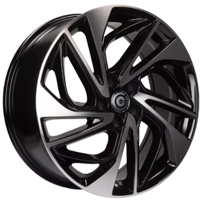 Carbonado Atlantic Black Polished 7,50x19 5x114,30 ET51,00