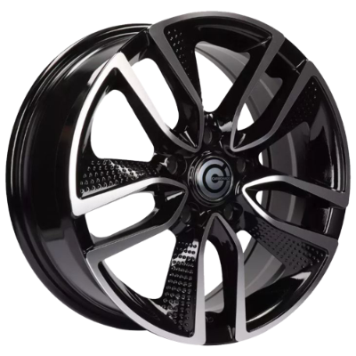 Carbonado Force Black Polished 6,50x16 5x114,30 ET40,00