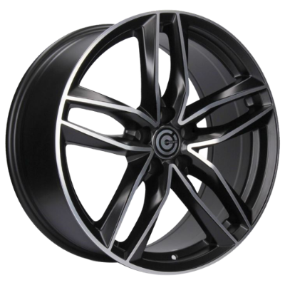 Carbonado Style Matt Black Polished 7,50x17 5x112,00 ET35,00