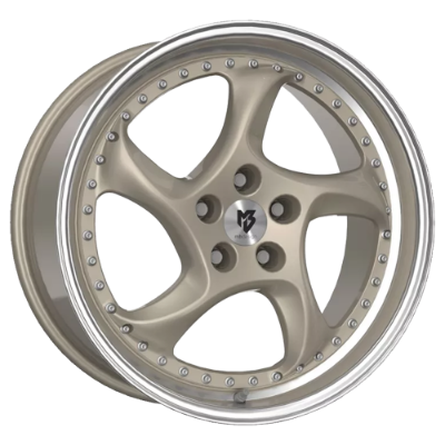 mbDESIGN TURBO Champagner Polished 9,00x19 5x114,30 ET42,00