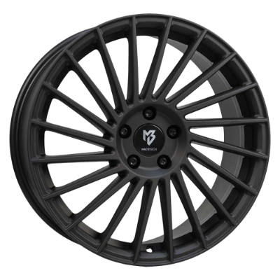 mbDESIGN VR3 Matt Black 7,50x18 5x100,00 ET33,00