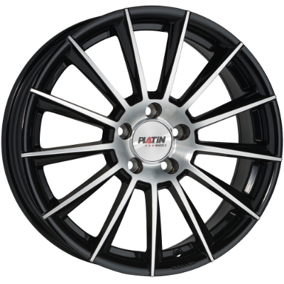 PLATIN Wheels P 74 Black Polished 6,50x17 5x112,00 ET44,00