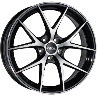 PLATIN Wheels P 94 Black Polished 8,00x19 5x112,00 ET30,00