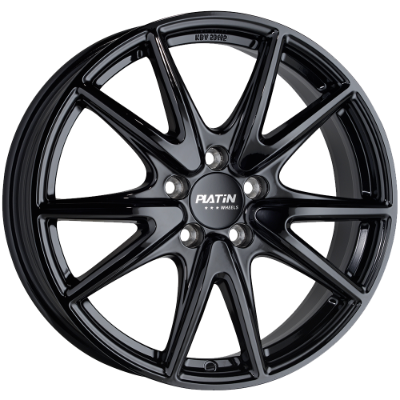 PLATIN Wheels P 99 Black Gloss 7,00x17 5x108,00 ET45,00