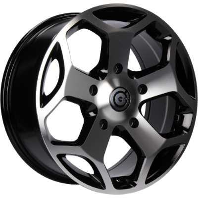 Carbonado Giant Black Polished 8,00x18 5x160,00 ET50,00