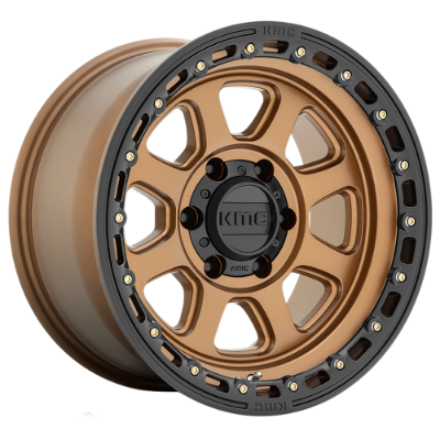 KMC Wheels CHASE Matt Bronze Lip Black 9,00x20 5x127,00 ET18,00