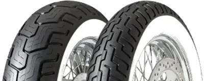 Zbliżenie bieżnika Dunlop D404 130/90-16 67 H Przód TT WW