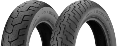 Zbliżenie bieżnika Dunlop D404 100/90-18 56 H Przód TL