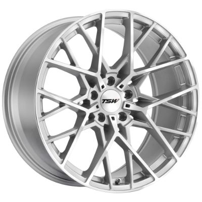 TSW Sebring Silver Polished 8,50x19 5x112,00 ET32,00